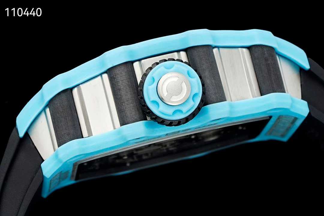 리차드밀 RM21-02 투르비용 에어로다인 뉴버젼 블루 블랙 시계 워치